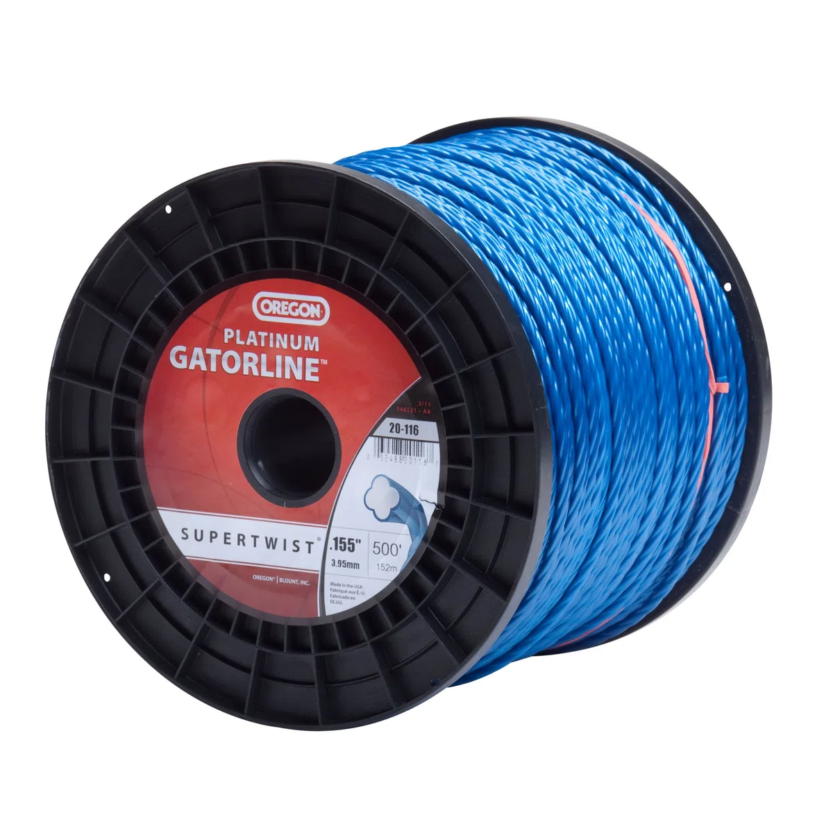 Oregon 20 – 116 platino Gatorline bobina de 5-Pound desbrozadora Line 0.155-inch calibre