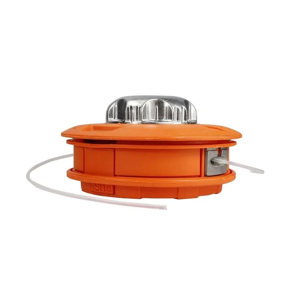 Carrete de Impacto para cortacésped con Cepillo de Nailon y Aluminio M10, Cabezal de Cortador de línea Dual y Sierra de Hilo Compatible con