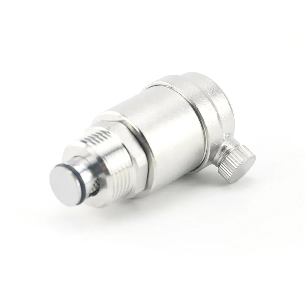 Válvula de purga aire automática acero inoxidable 304, 1/2"-1" BSP, for sistemas solares térmicos. Alivio presión grado industrial, antiobstrucción(3/4")