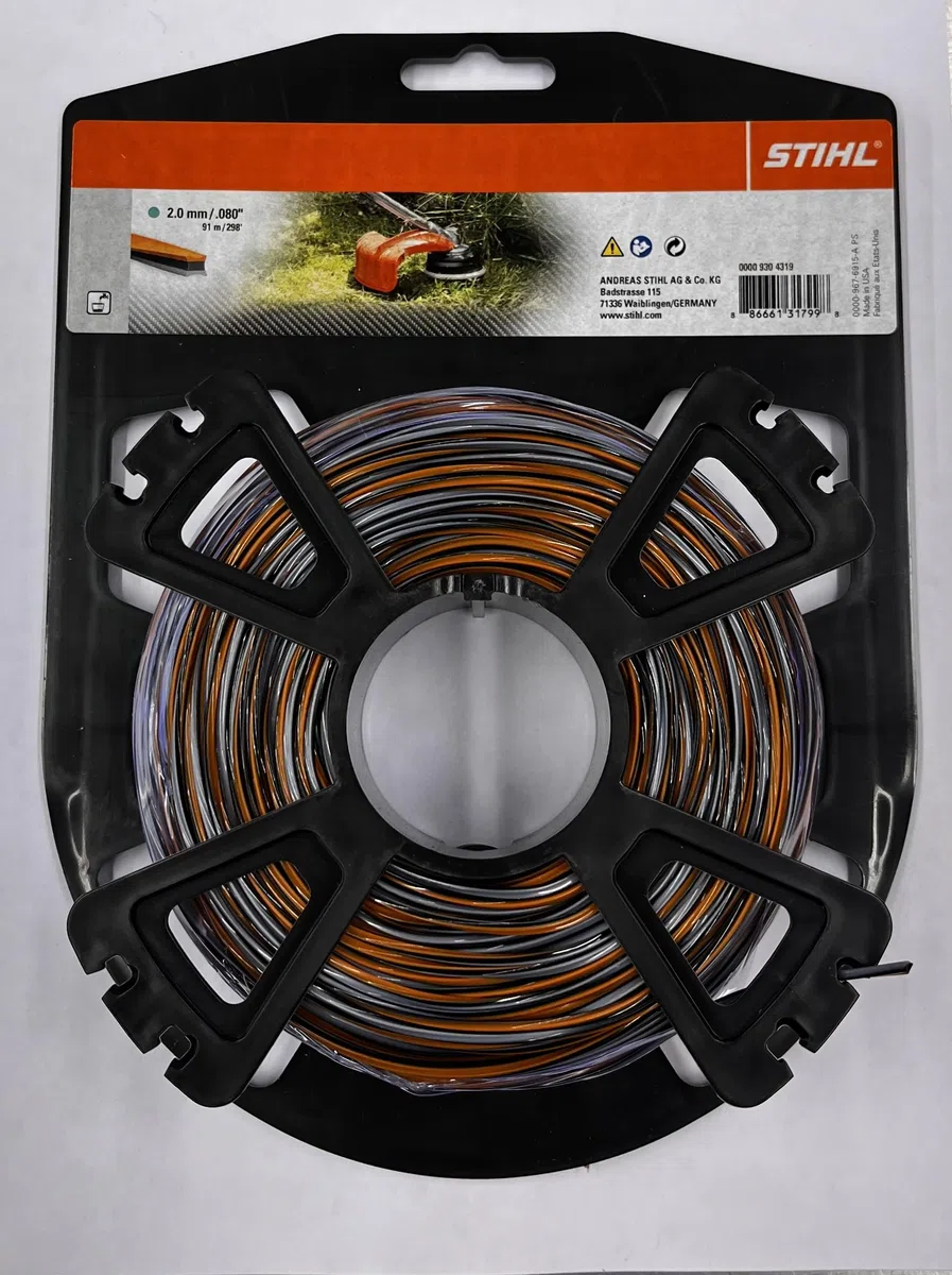 Fil de coupe High-Tech CF3 PRO Cruciforme STIHL débrousailleuse 00009304319 - 2 mm - 91 m