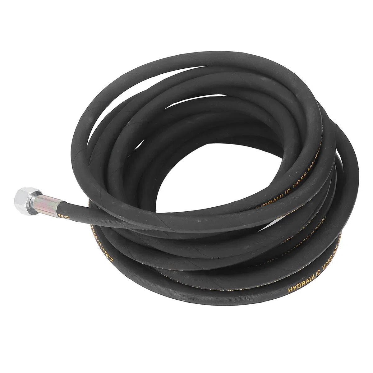 Manguera de lavadora de alta presión 10M M22x1.5mm Rosca hembra 4061PSI Revestimiento de goma resistente con accesorios de acero inoxidable para lavado de autos y limpieza