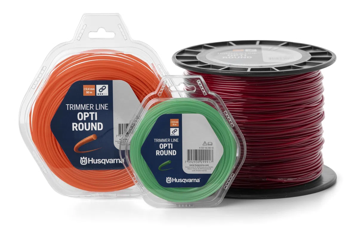 Husqvarna 597668860 - Hilo para desbrozadora (4 mm/80 m)