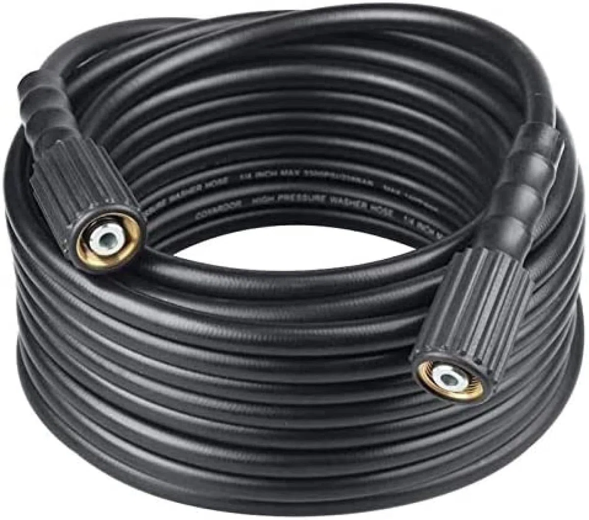 50 FTX 1/4 pulgadas, manguera de lavadora de alta presión 3300 PSI, M22 14 mm y M22 15 mm, manguera de repuesto para lavadora eléctrica