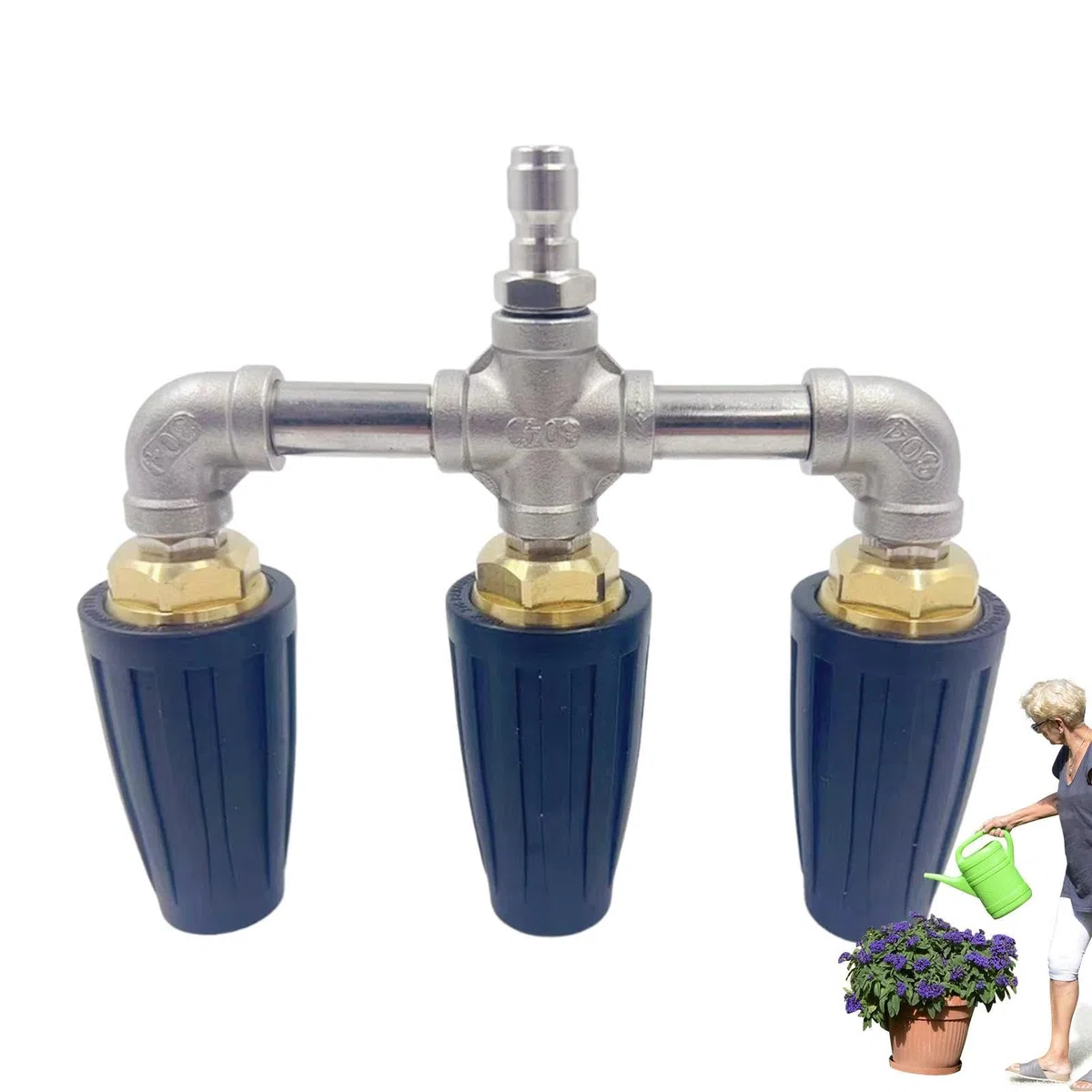 Boquilla Turbo Para Hidrolimpiadora Repuesto Para Boquilla Turbina 275 | Pieza Boquilla Turbina Giratoria Boquilla Turbina Repuesto Conector Rápido Limpieza De Y Coches