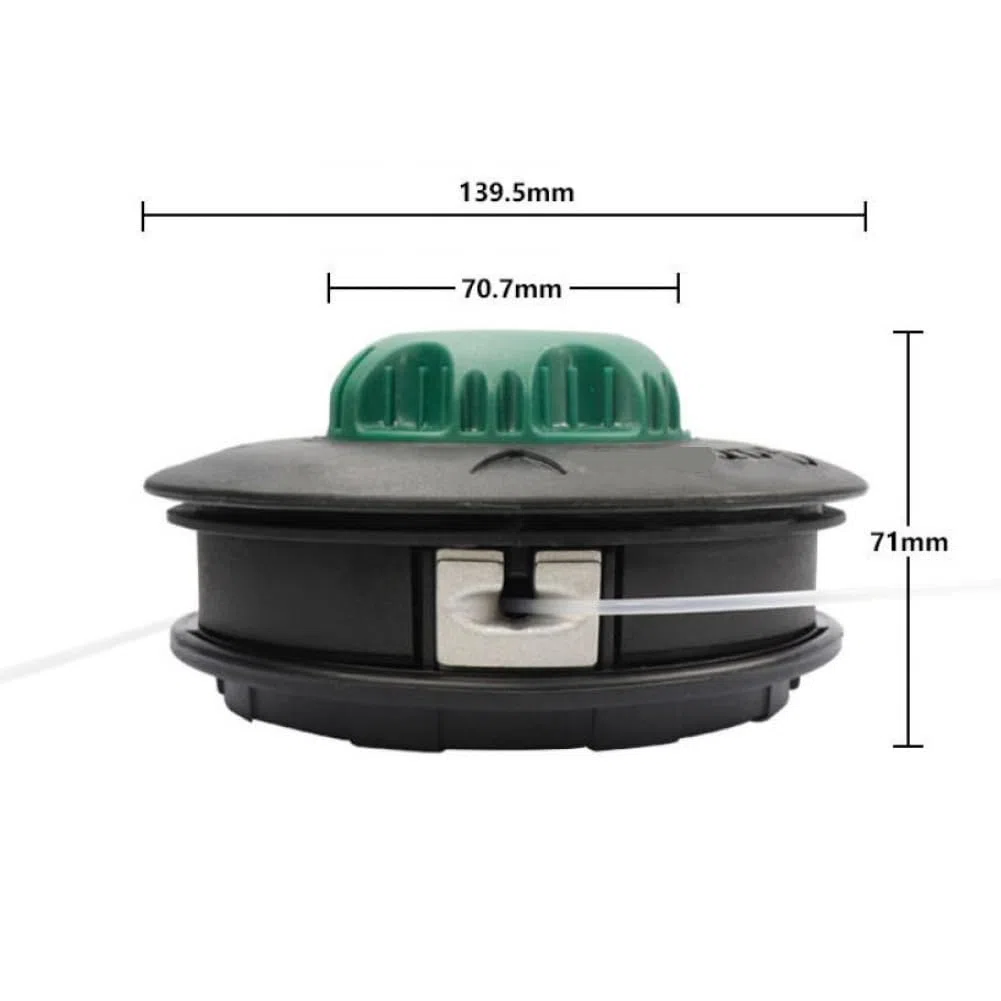 Reemplazo de Perilla de Golpe Universal Compatible con BC380T BC400S BC400T BC430S BC241S Cabezal de línea de alimentación de cortacésped de Aluminio