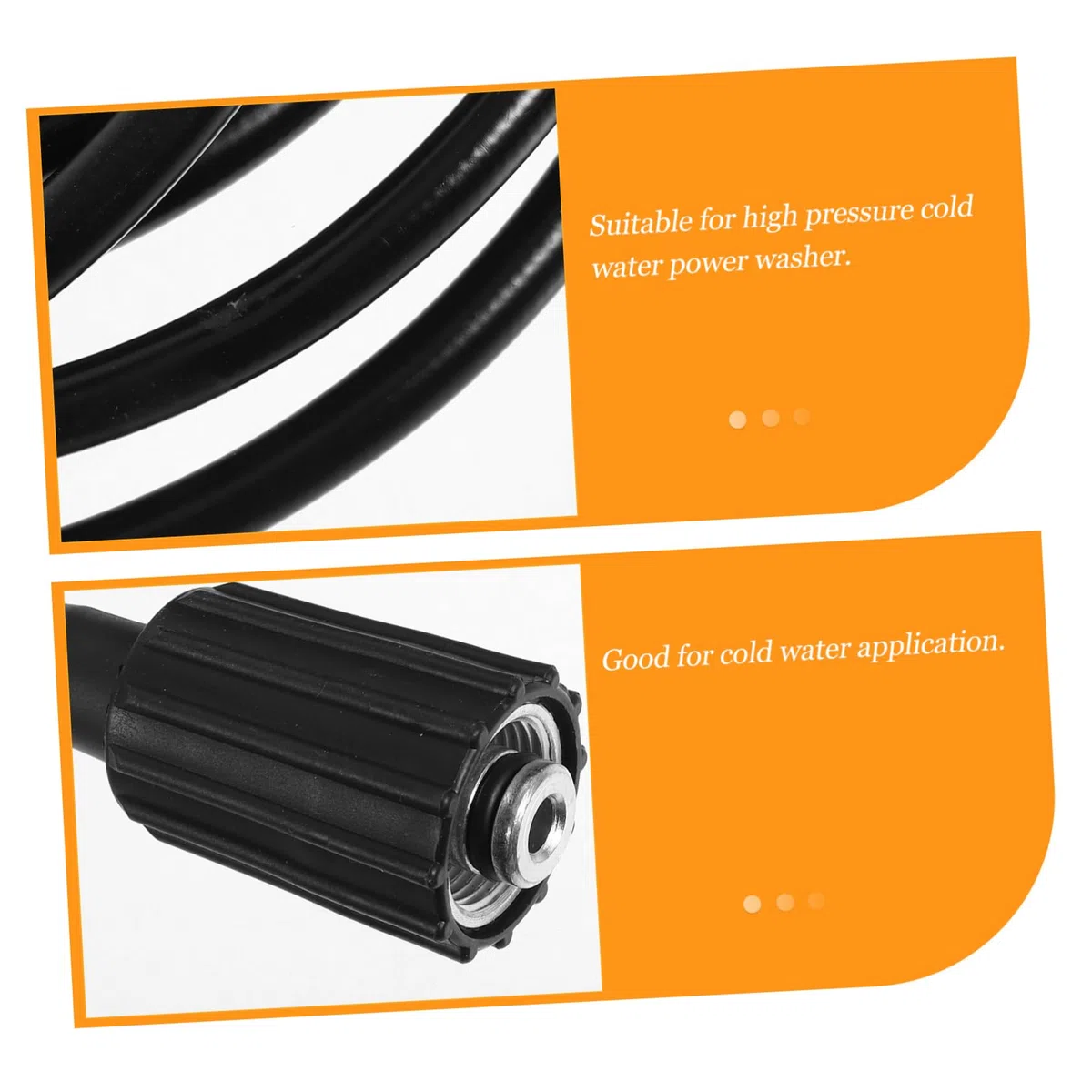 Manguera De Extensión De Alta Presión Para Hidrolavadora, Tubo De Limpieza De 8 M, Conexión M22 Compatible, Resistente Para Agua Fría Limpieza Doméstica y Automotriz