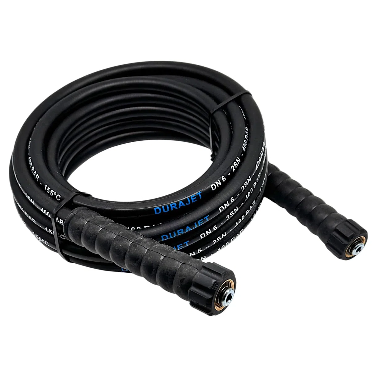 M&M Smartek manguera HP 25 m, 400 bar, para Kärcher/Kränzle, alta presión | Manguera reforzada de alta presión con protección anti-dobleces; comprobar conexiones, presión, temperatura y equipo seguro.