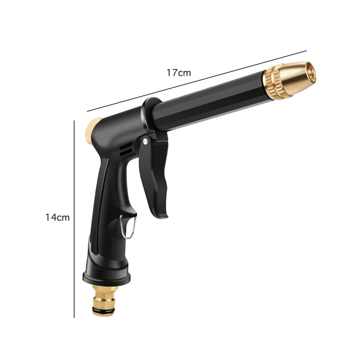 Hidrolimpiadoras Pistola De Agua De Alta Presión Portátil, Máquina De Lavado De Coches, Lavadora Inalámbrica, Herramienta De Limpieza, Manguera De Riego De Jardín, Boquilla, Pistola Rociadora(6PCS)