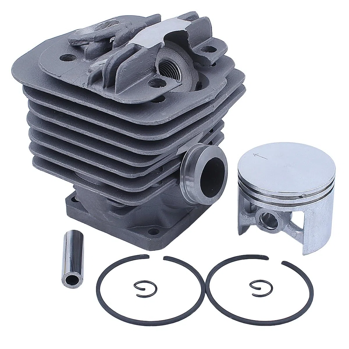 Kit de Filtro de Aire de Sello de Aceite de pistón de Cilindro de 48mm for Stihl 036 MS360#11250201206 repuestos de Motosierra Motosierra Gasolina [Reemplazo]