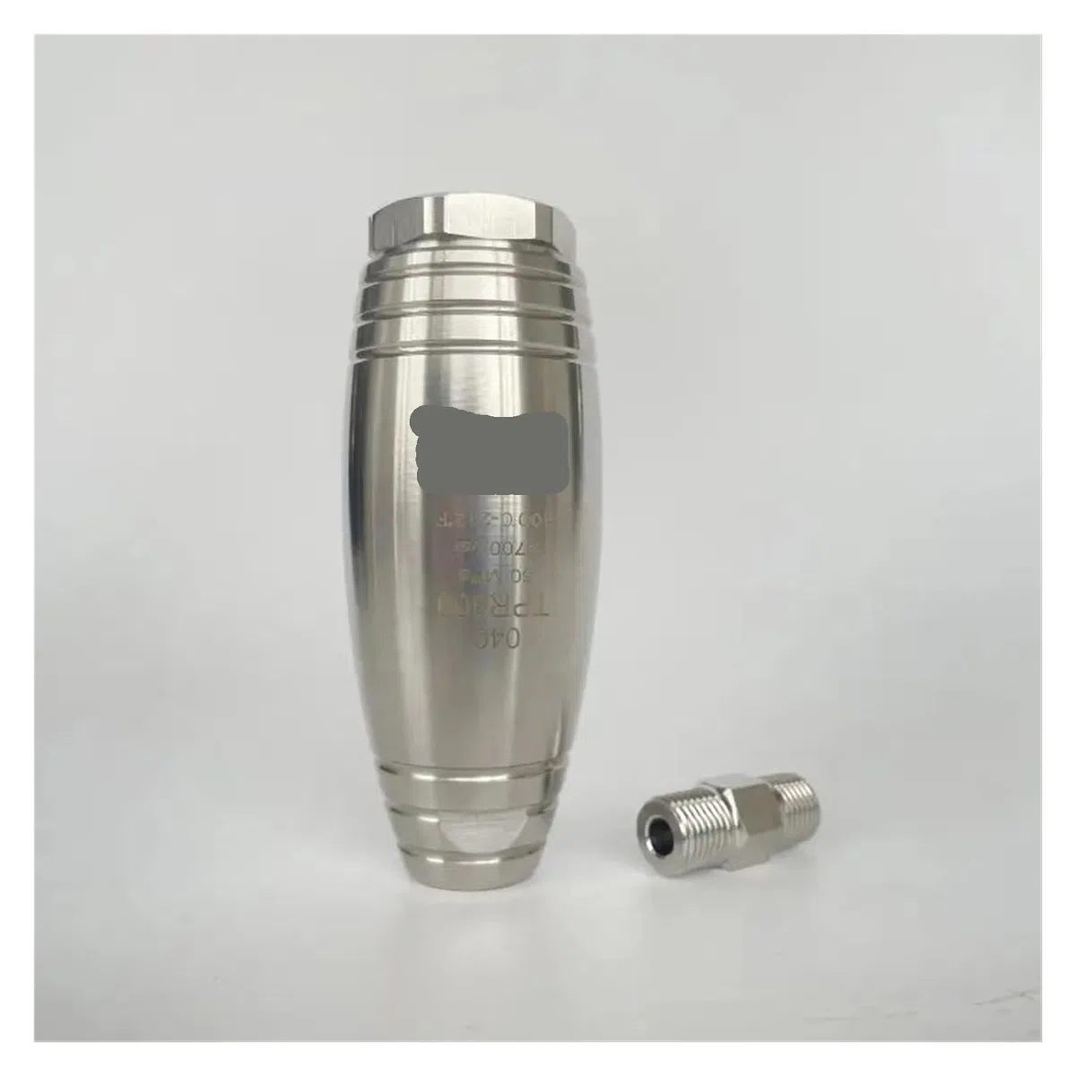 Boquilla giratoria de alta presión totalmente de acero inoxidable 500/600 bar Turbo Carburo de tungsteno Conexión 1/4 BSP F
