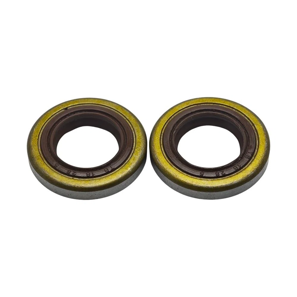 Retén de Aceite del cigüeñal Compatible con Motosierra Activa K1250 181, 281, 288, 394, 395, 2100, 2101, 298, 3120K, 503260205