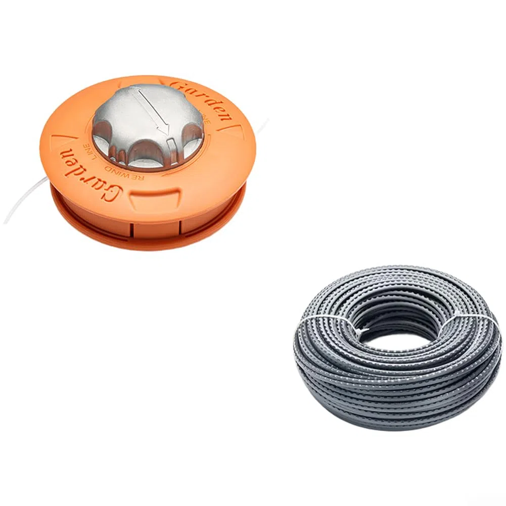 Cable de corte de alambre de acero de 3,0 mm de nailon resistente para cortadoras de césped giratorias, herramientas de jardín, Reino Unido (F)