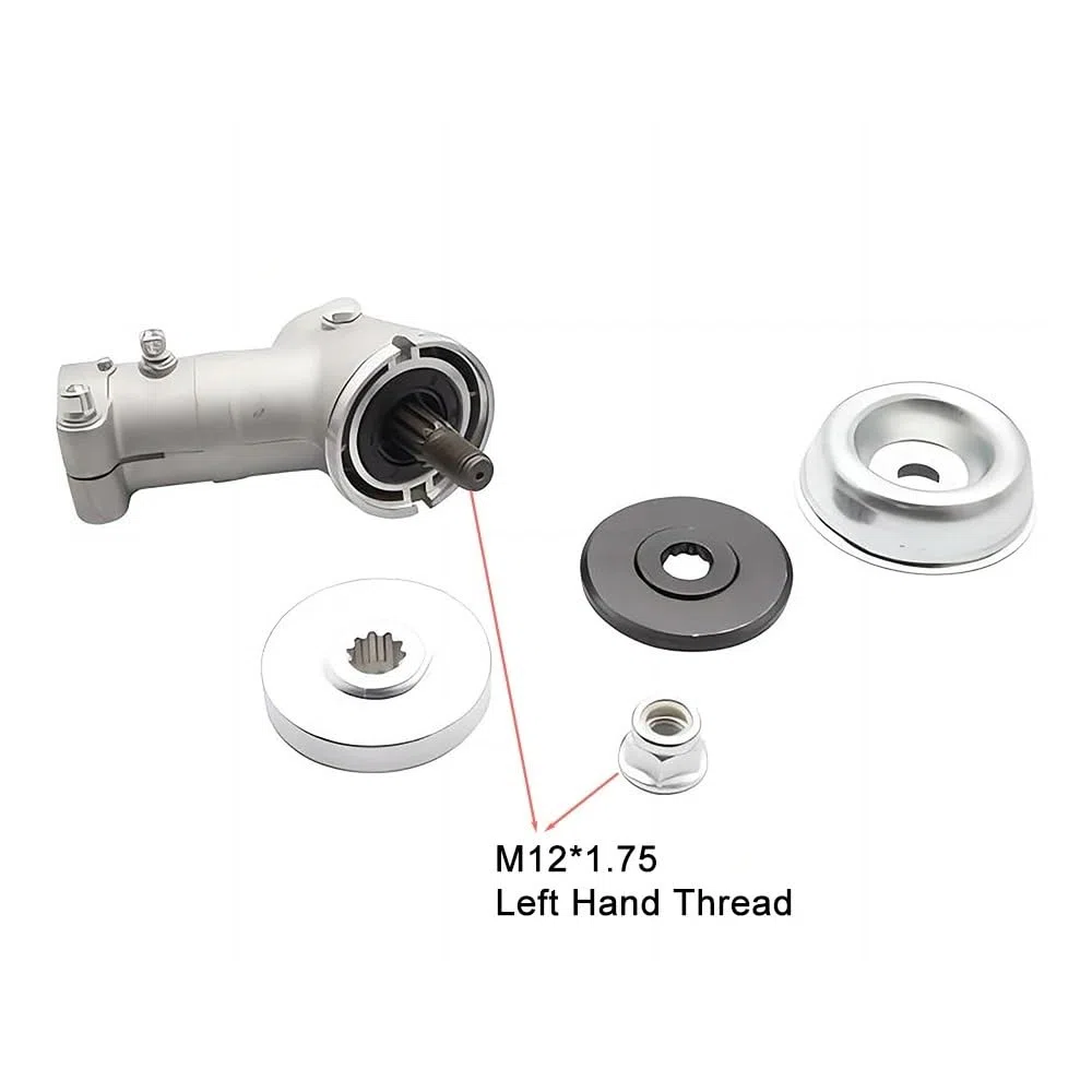 Cabezal de Engranaje Apto for desbrozadora Husqvarna 143RII 236R 243R 243RJ 253R 253RJ 543RS 553RS