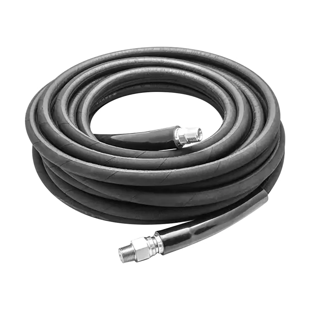 Mtm Hydro Kobrajet 4000 Psi 310 grados 100' manguera de lavado a presión negra 3/8"