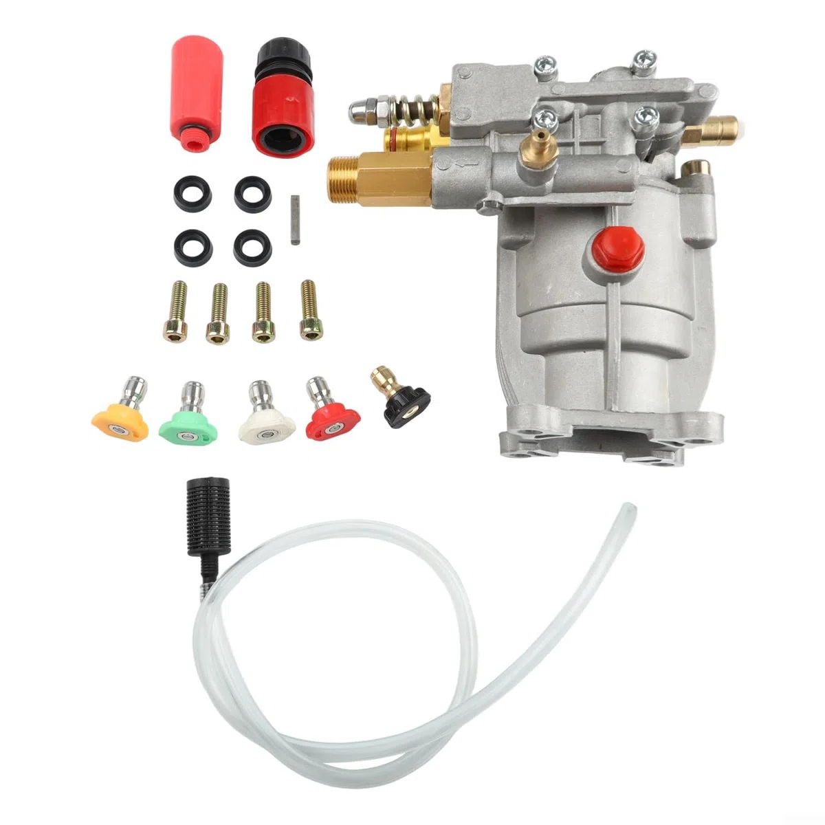Bomba horizontal de lavado a presión de 3/4 pulgadas para lavadoras a presión de 2400 2750 PSI con caudal de 2 2 2 4 GPM adecuado y otros modelos
