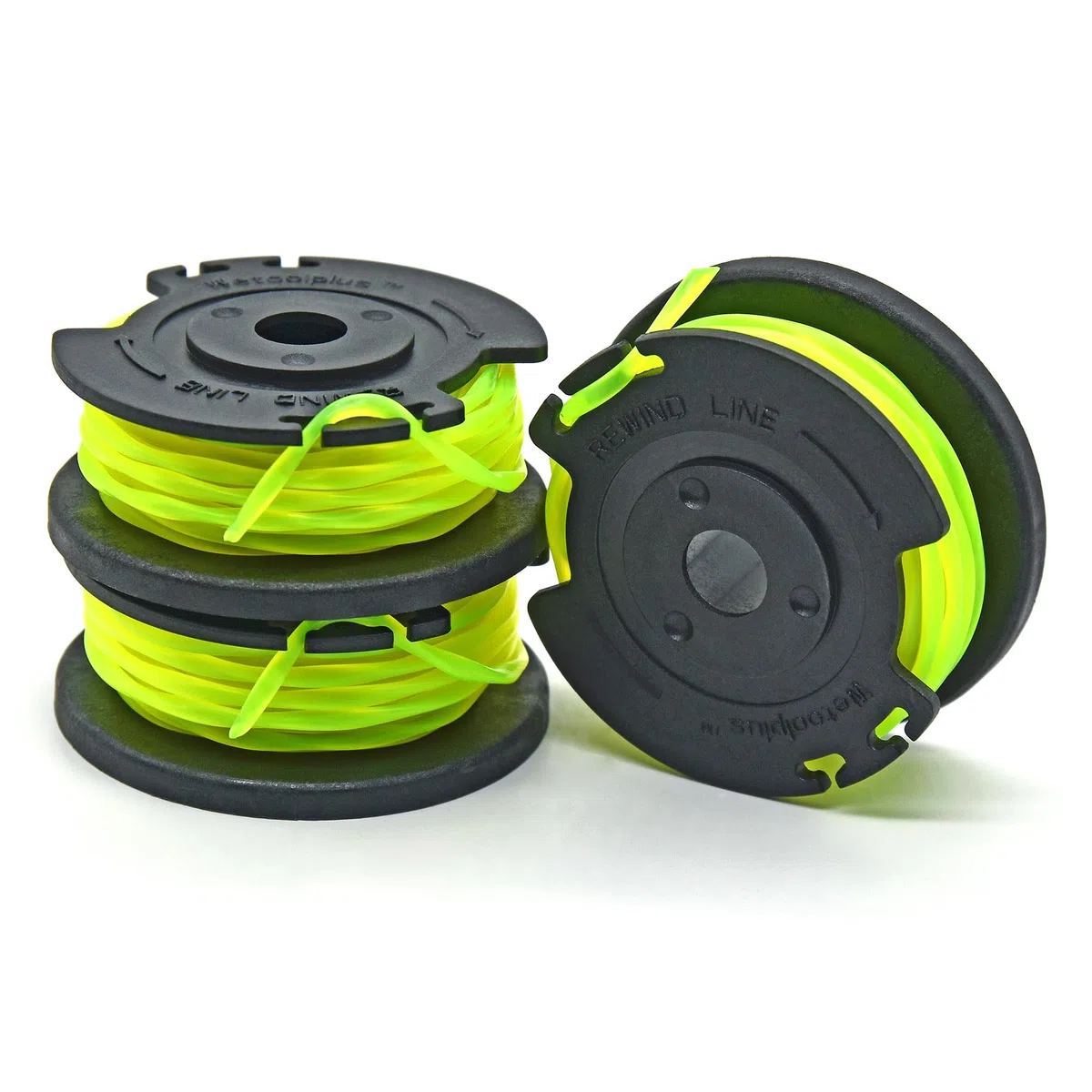 Bobina de repuesto para Toro de 0.08 pulgadas. Bobina de repuesto de una sola línea 88545 y tapa para recortadora Toro de 13 pulgadas. 40 V (modelo: 51481 y 51481T), paquete de 6