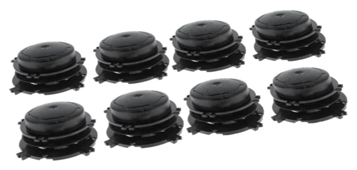 Carrete de cabezal de corte de repuesto for desbrozadoras FS-Auto Cut 36-2 46-2 56-2 40037133001 cabezal de corte de hilo negro(8PCS)