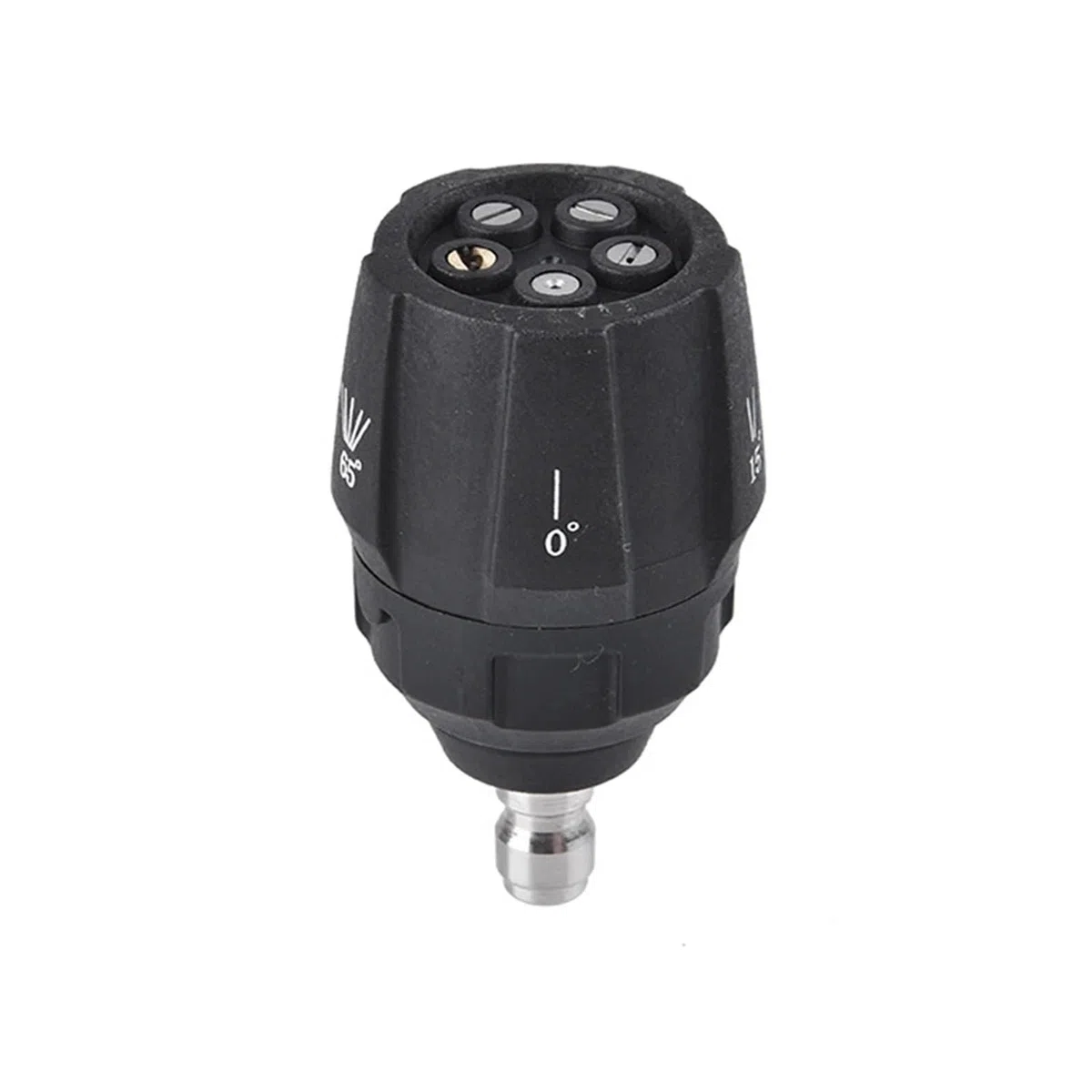 8Pcs Boquillas Hidrolimpiadora 5-en-1 Conector Rápido G1/4 Lavado Coche | Accesorio lavado coche,boquilla 5-en-1,limpieza alta presión,conector G1/4,multifunción
