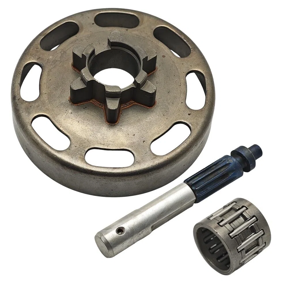 Conjunto de pistón Aceite for Motosierra 3/8"-6T, Embrague, piñón y Tambor, Compatible con Modelos 135, 140, 135E 140E E (Repuesto for Herramienta jardinería) Parte