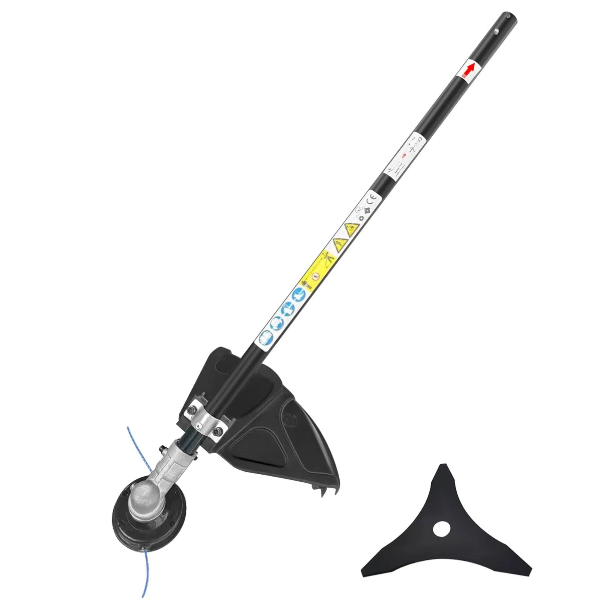 Pieza de repuesto, cortador de cepillo, accesorio para recortadora Worx, Troy-Bilt, Sunseeker, recortadoras de desbrozadora (negro)