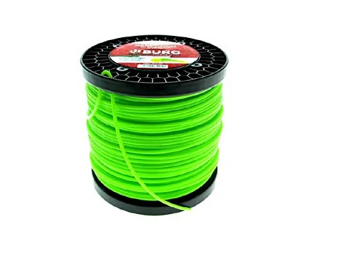 D. 3,5 mm x 180 m – Redondo – Hilo para desbrozadora Verde Bobina Cabezal jardín