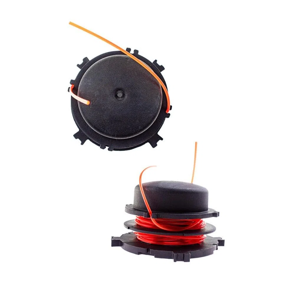 Carrete de inserción de Carrete con Perilla de Impacto con Hilo de Nailon Compatible con Cabezal de Corte 30-2 40-2 40-4