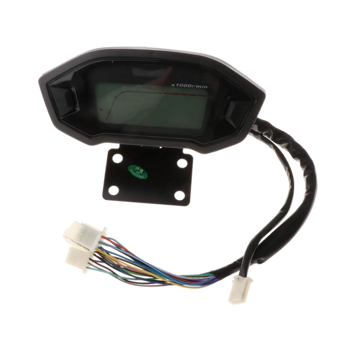 Instrumento digital para motocicletas, pantalla digital, medidores de velocidad, impermeables, para una lectura clara de datos y fácil visualización, modificación