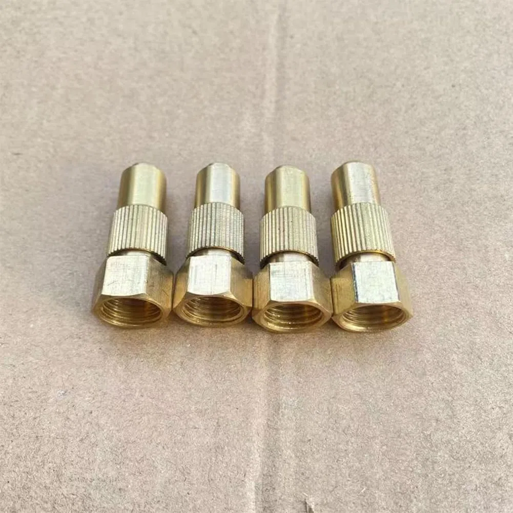Puntas para hidrolimpiadoras, Puntas de boquilla pulverización ajustable latón 1,5mm M14x1, con junta tórica arandela 2-10 Uds(Brass Ceramic Spray Disc,10pc)