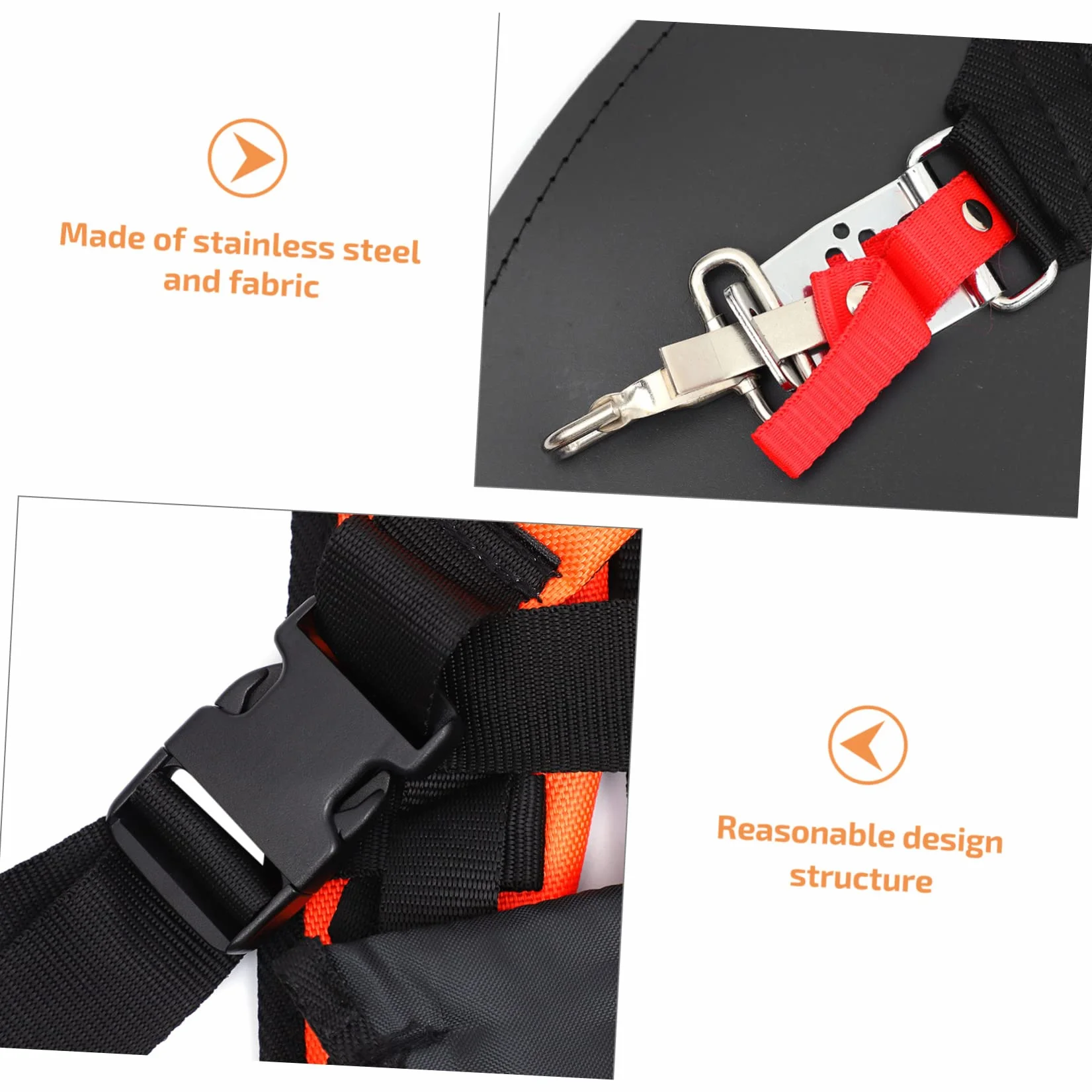 Toyvian 2 Piezas Correas para Cortadoras De Césped Arnés De Hombro Útil Cinturón Acolchado Correa De Podadora para Uso Jardín y Trabajo Pesado
