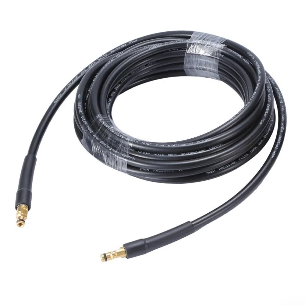 Manguera de repuesto para lavadora a presión para la serie K2-K7 de conexión rápida, compatible con manguera de extensión de alta presión de 180 bar 2610 PSI con ajuste de latón para modelos K2 K4 K5