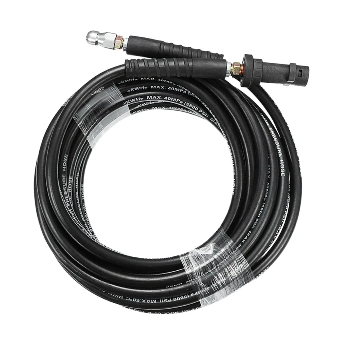 Mikikit Manguera Máquina de Limpieza de Metros Compatible con Serie K Manguera para Lavadora de Presión para Desatascar Tuberías Lavadora