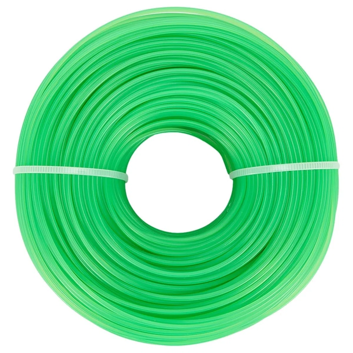 Hilo Desbrozadora Línea de corte de 100M, hilo de desbrozadora de césped y jardín, línea de repuesto, cortadora de línea, cable de repuesto blanco for herramienta eléctrica de jardín doméstico, 1 ud.