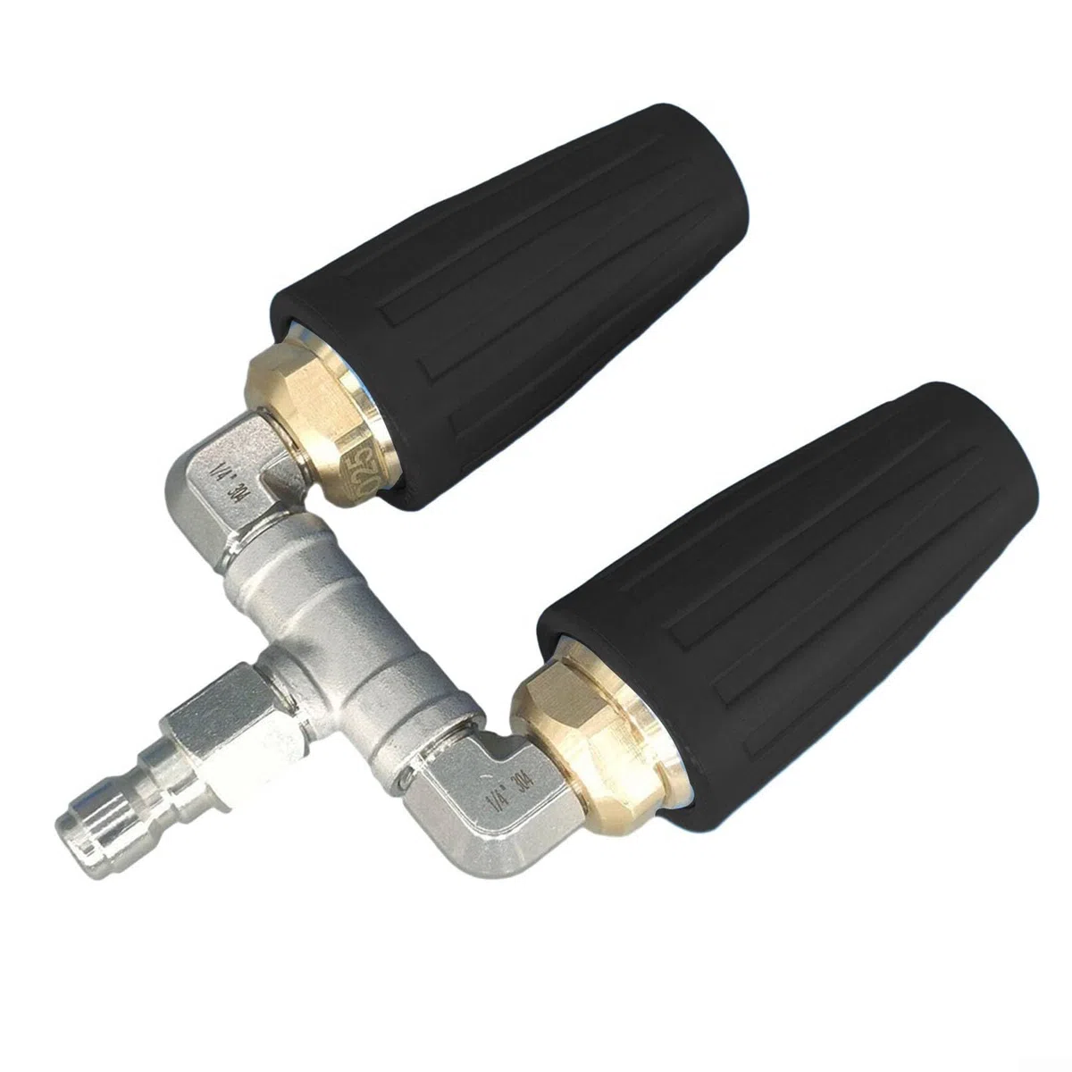 Boquilla turbo, boquilla turbo para lavadora a presión, boquilla turbo giratoria de alta presión de 1/4 pulgadas, 4000 PSI para césped y jardín