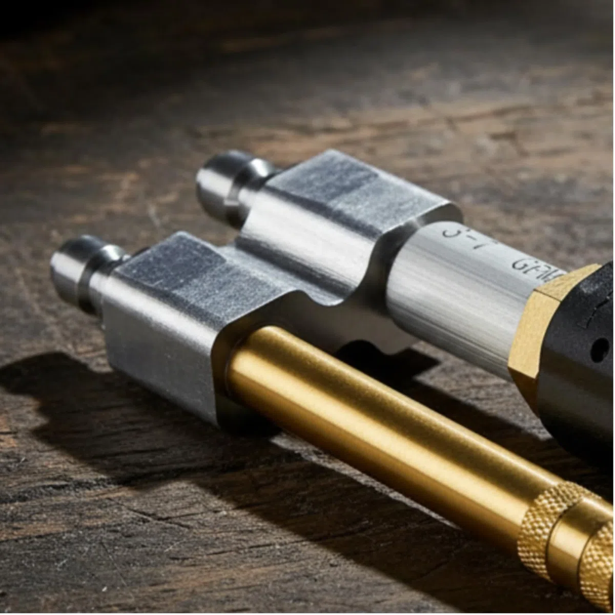 Tobera con Conector Rápido Ajustable Accesorio Hidrolimpiadora Versátil