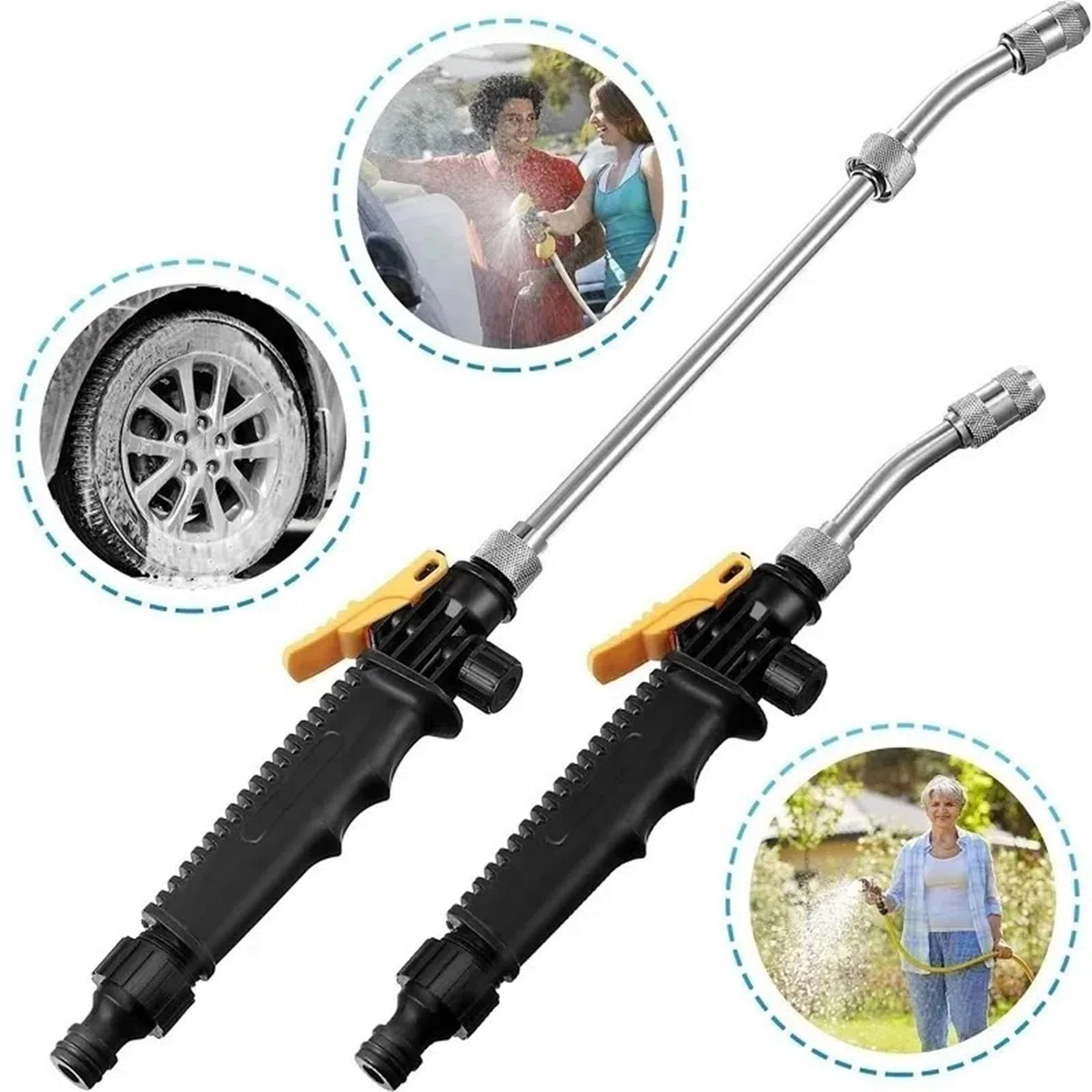 Varita de ExtensióN Para Lavadora a PresióN Limpieza con agua a alta presión del coche de 56 cm