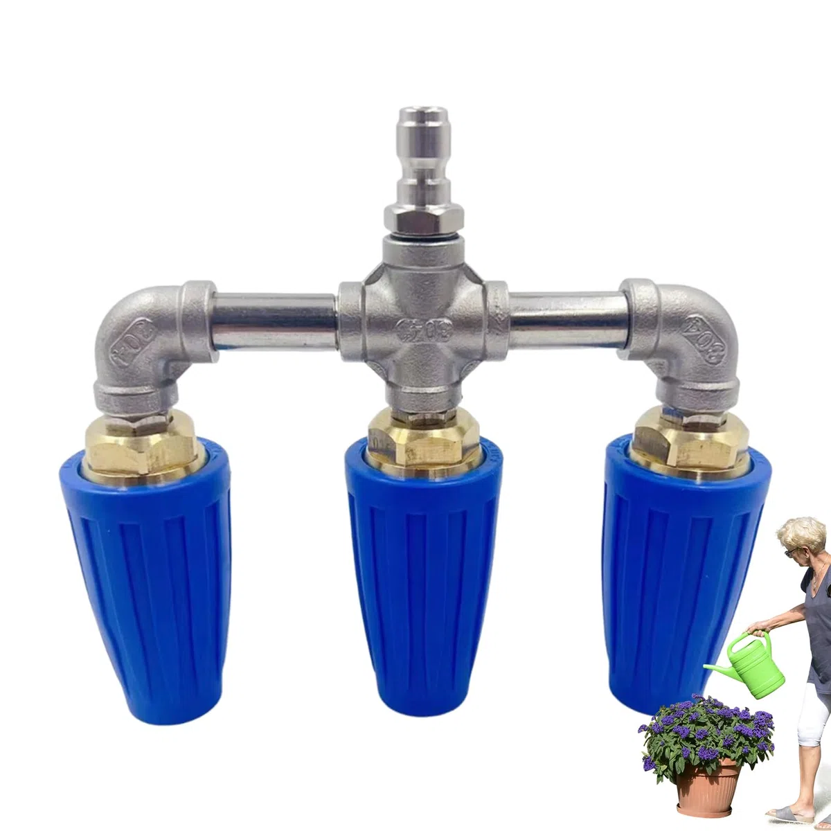 Boquilla Turbo Para Limpiadora A Presión Boquilla Turbo De 275 Bar Con | Punta De Para Hidrolimpiadora Accesorios De Limpieza Para Terraza, Suelo, Ventanas, Y Lav