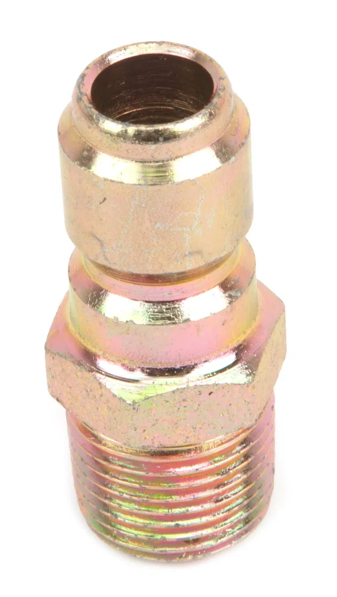 Forney 75136 Accesorios para lavadora a presión, enchufe de acoplador rápido, NPT macho de 3/8 pulgadas, 4,200 PSI