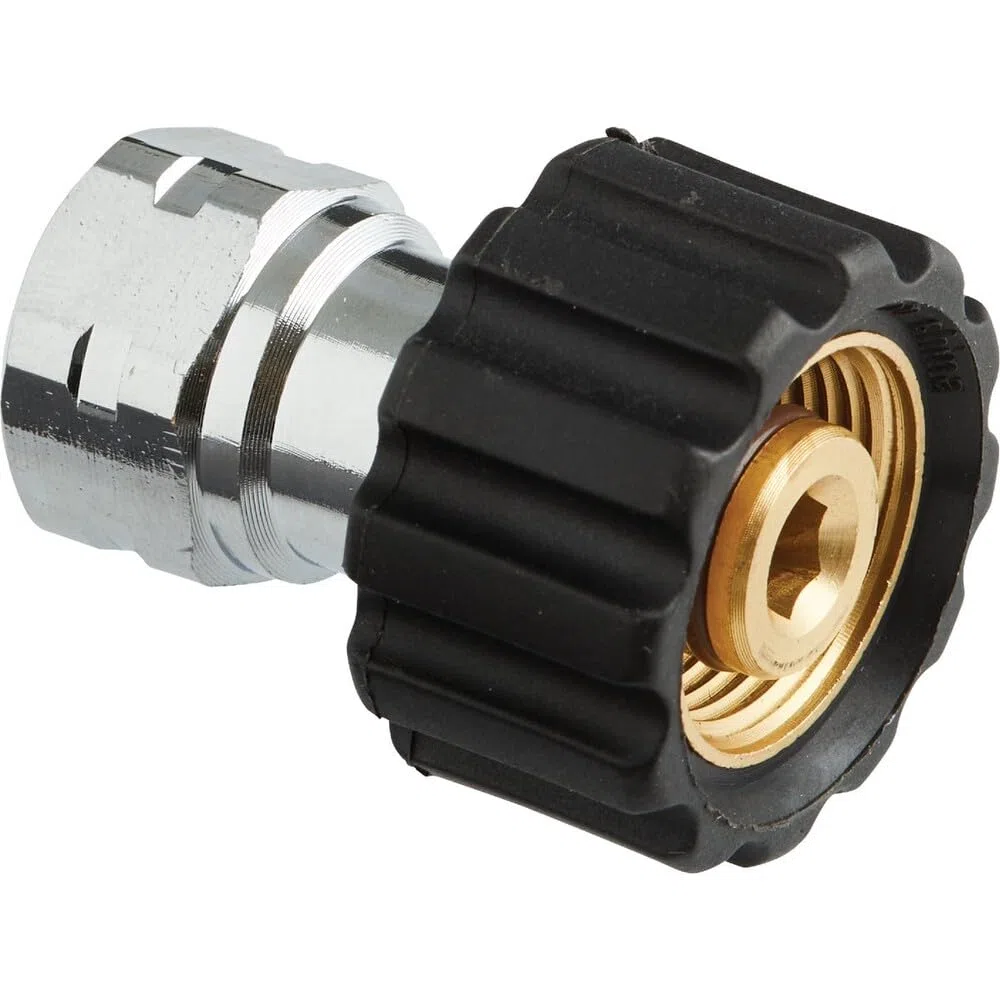 Forney 75108 limpiador a presión accesorios, hembra rosca de acoplamiento, M22 F a 3/8-inch hembra NPT