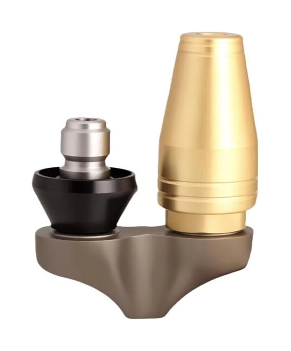 Boquilla turbo inversa de 3600 PSI | Conexión rápida 3/8 1/4, acero inoxidable, canal de alcantarillado(1/4put+sheath)
