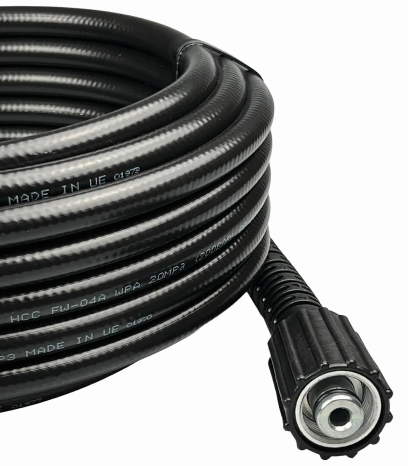 M&M Smartek Manguera de Alta presión para Kärcher Karcher K2 K3 K4 K5 K6 K7 6.390-463.0 63904630 Premium Calidad M22: Pinza Pistola – Longitud a Elegir 50m
