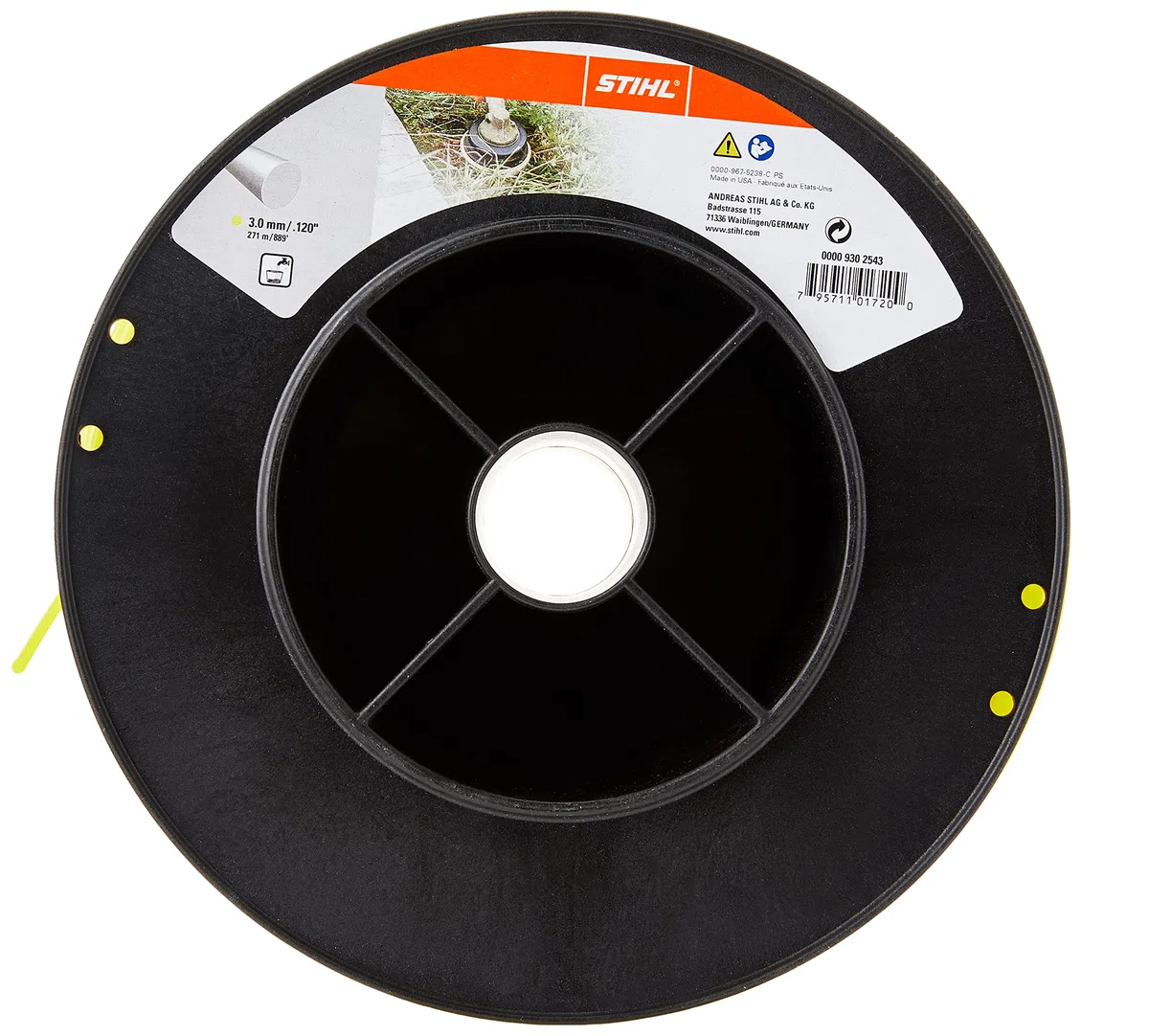 Stihl Strimmer línea Amarillo 3.0 mm
