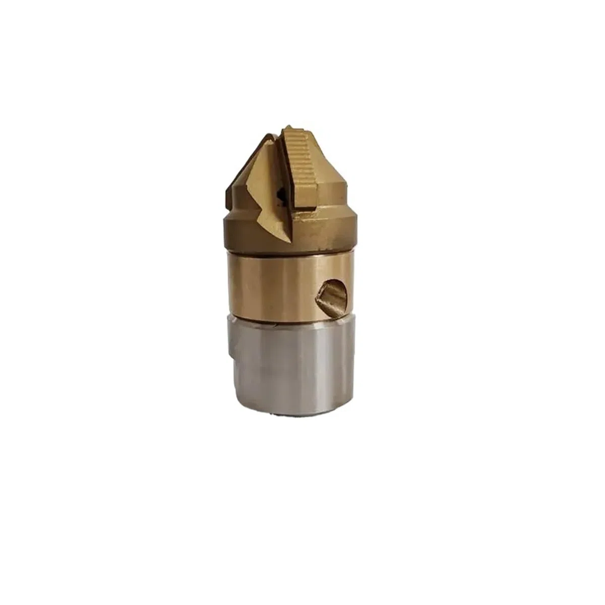 Boquilla de corte de raíces giratoria de alta presión de 3/8 "boquilla giratoria de cabezal de taladro de acero inoxidable, boquilla de limpieza de lodos de alcantarillado(M22 15LPM)