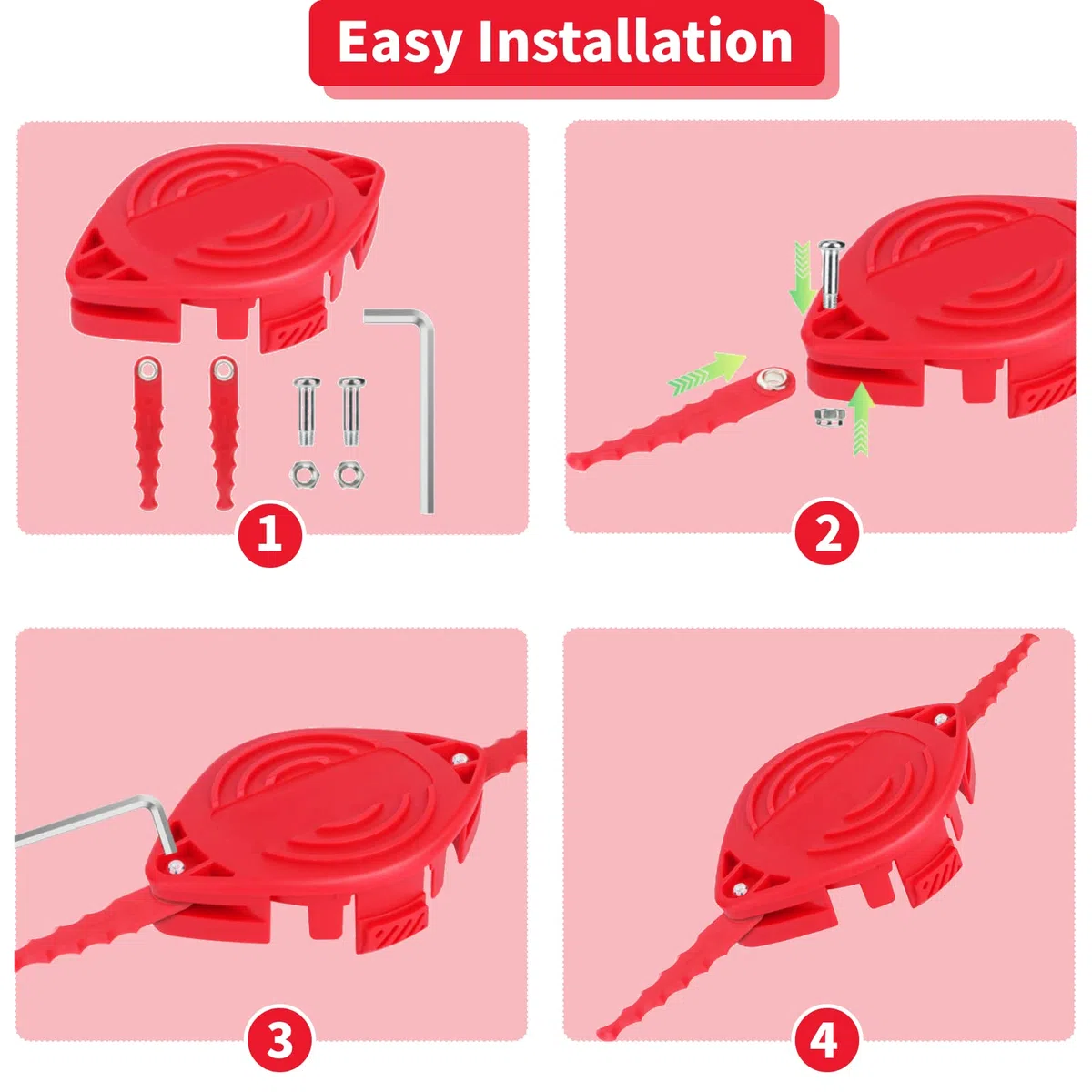 Paquete de 34 cuchillas de repuesto Quickload CMZST0653 y línea precortada de 0.12 pulgadas compatible con recortadoras Craftsman CMCST900 CMESTA900 CMESTE920 CMZST98020 CMCST915 CMEST913