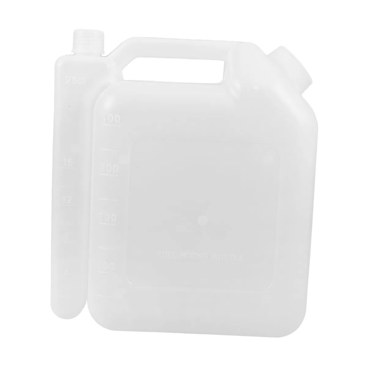 Yardwe 3 Piezas Lata De Aceite Embudo Tanque Medidor De Aceite Bomba Botella De De Motosierra Botella De Mezcla De Petróleo Cacerola Tanque De Mezcla De Abdominales