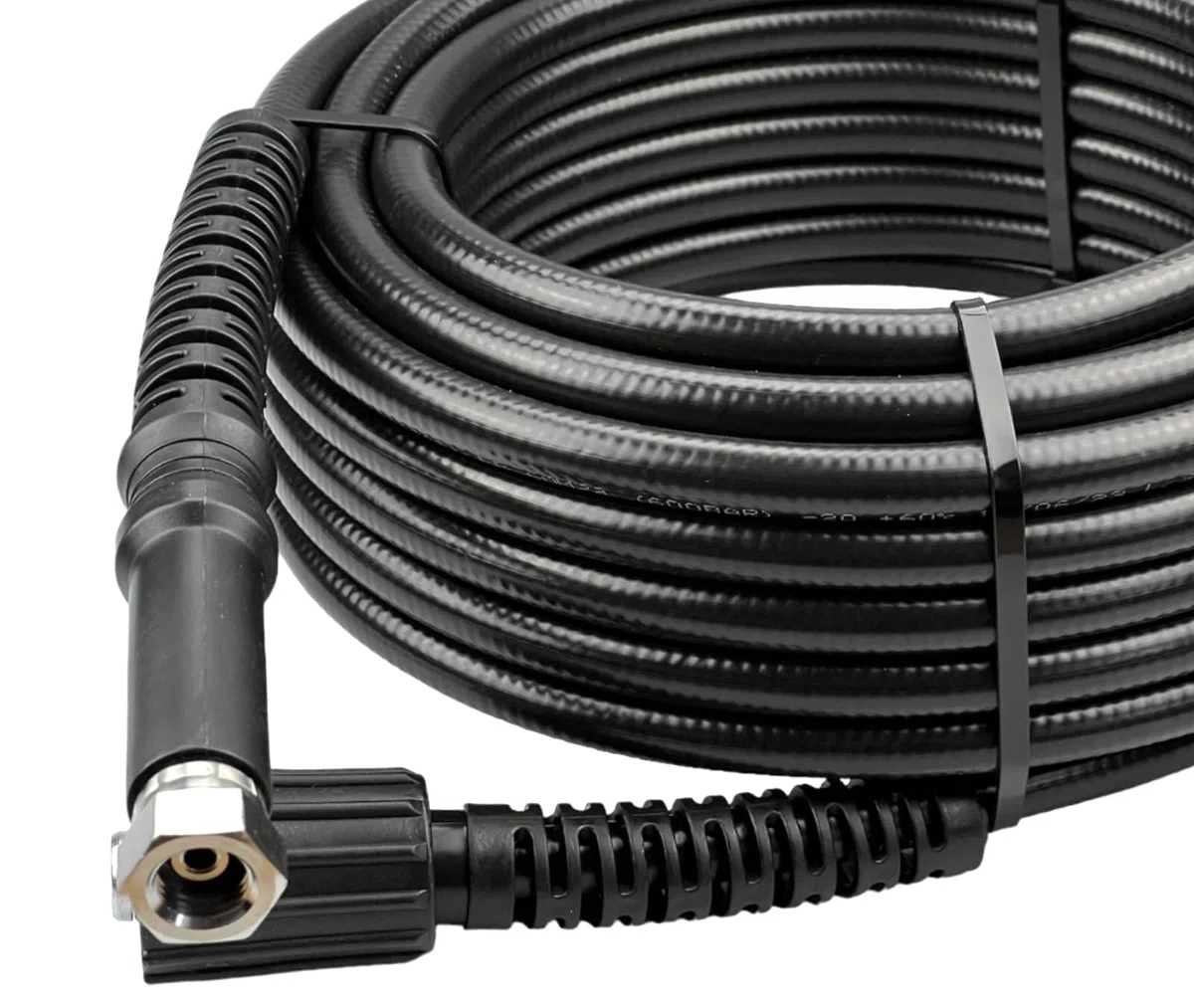 M&M Smartek manguera HP 10 m, 160 bar, para Kärcher/Kränzle, alta presión | Manguera reforzada de alta presión con protección anti-dobleces; comprobar conexiones, presión, temperatura y equipo seguro.