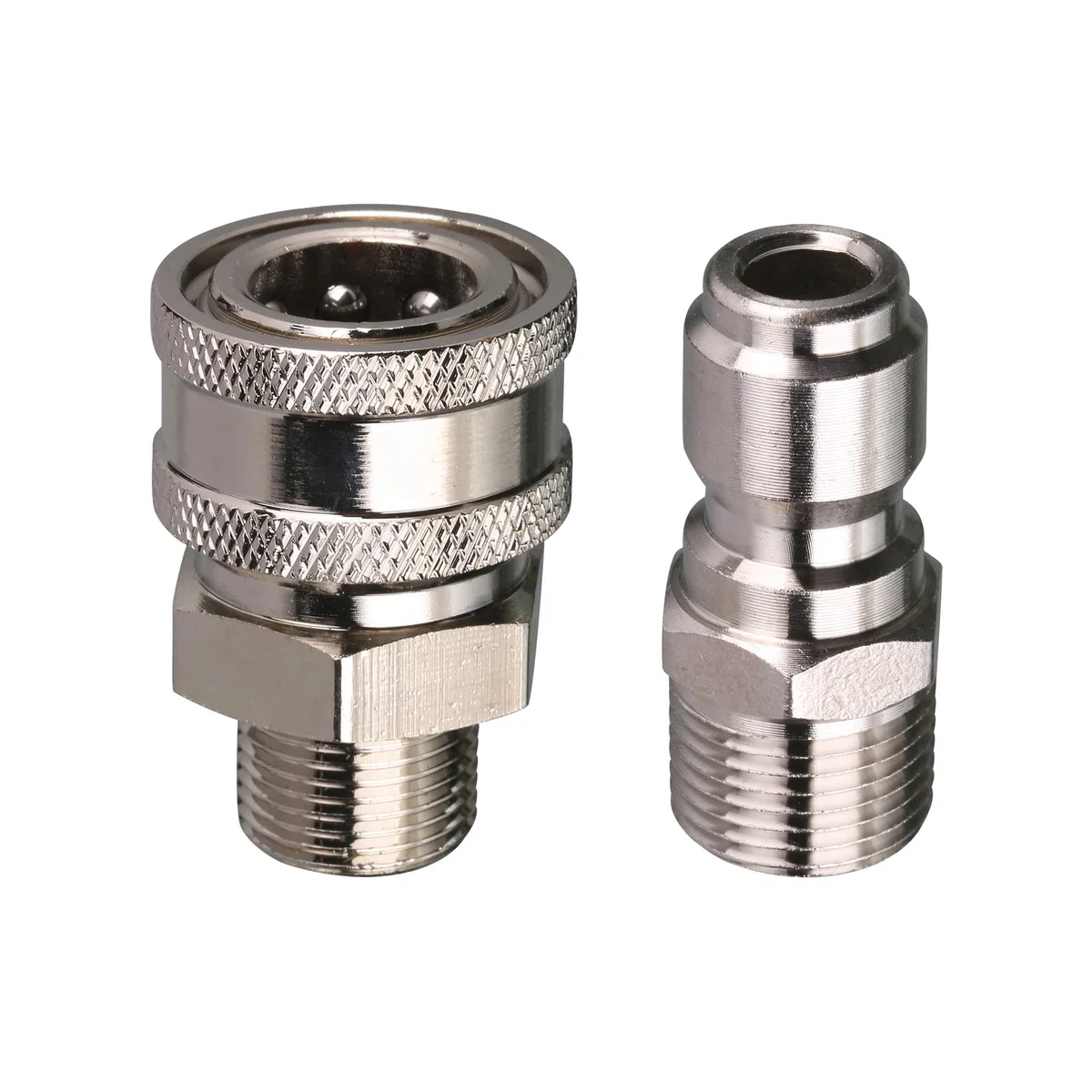 Tool Daily Kit de válvula de Bola de Alta presión, conexión rápida de 3/8 Pulgadas para Manguera de Lavadora eléctrica, 4500 PSI