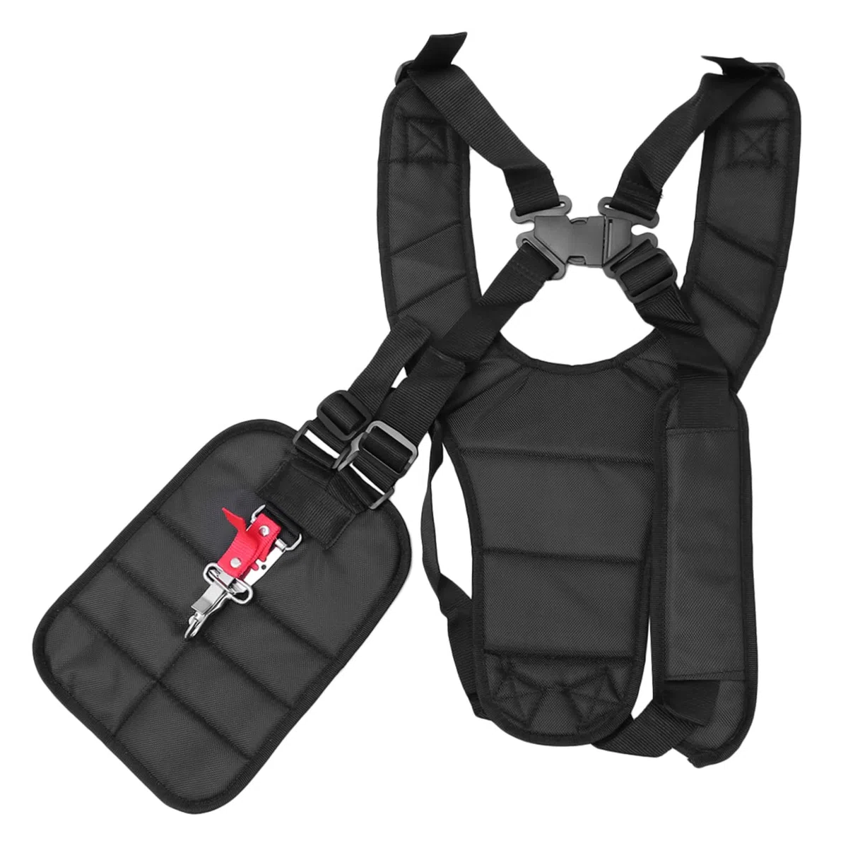 Mipcase De De Hombro para Cortadora De Cepillo (Negro) Jardinería Ajustable y Durable para Desbrozadoras y Cortadoras Comodidad El Transporte Adecuado para Trabajos Prolongados