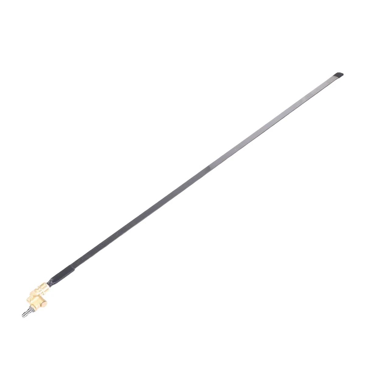 Alomejor Varita de Limpieza del Radiador, Herramienta de Acero Inoxidable de 39 Pulgadas con 6 Boquillas para una Limpieza Eficaz del Radiador del Vehículo