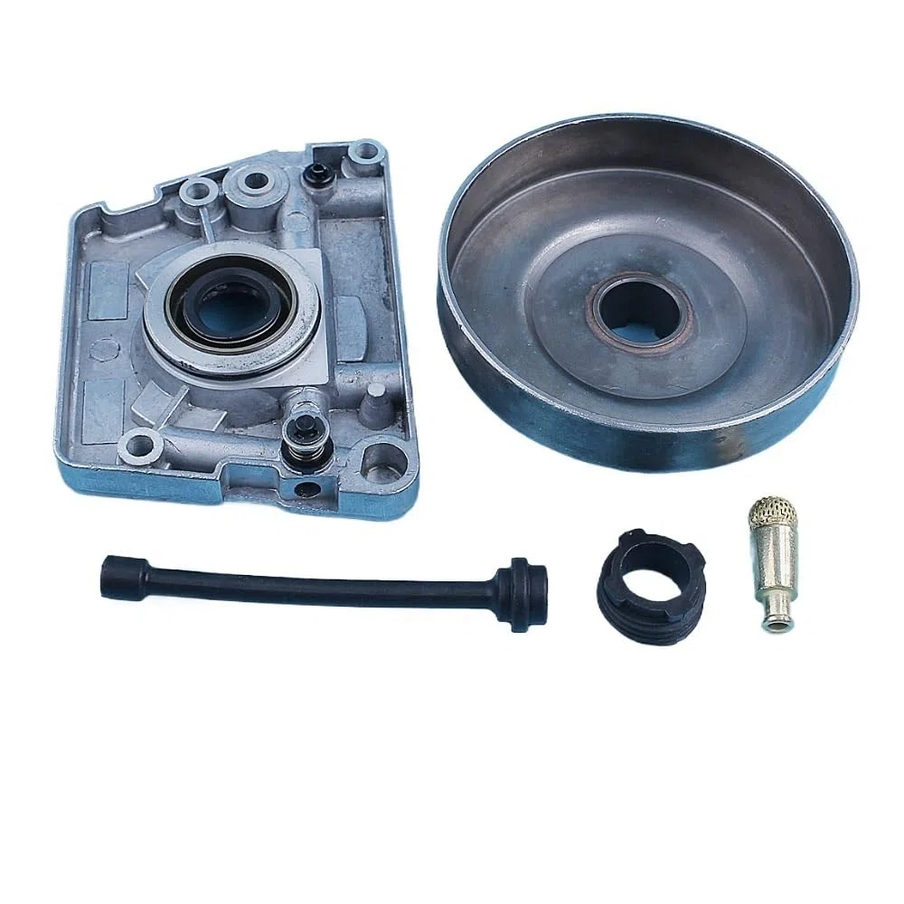 Kit de Aceite for Tambor de Embrague de espuelas de 3/8" x 7" for motosierras de un Solo Cuerpo 61, 66, 162, 266, 268, 272 y 272XP. Piezas de Repuesto.