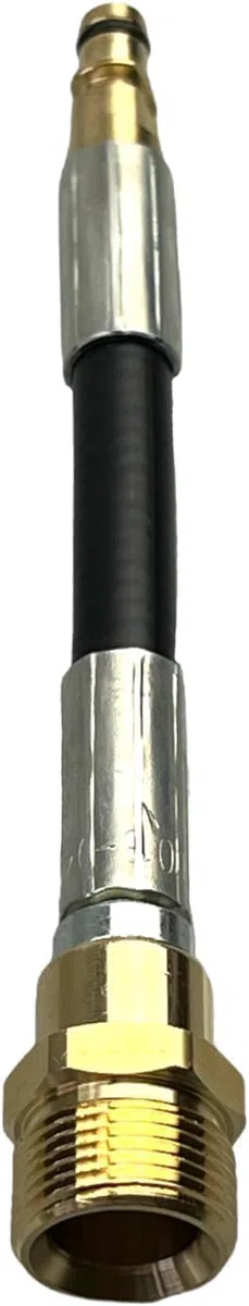 M&M Smartek Manguera de alta presión 20 m para Kärcher K2-K7, Quick Click | Para pistolas Kärcher G160/G180 y K2-K7 a partir de 2008; rosca hembra M22, acoplamiento rápido y manguito flexible.